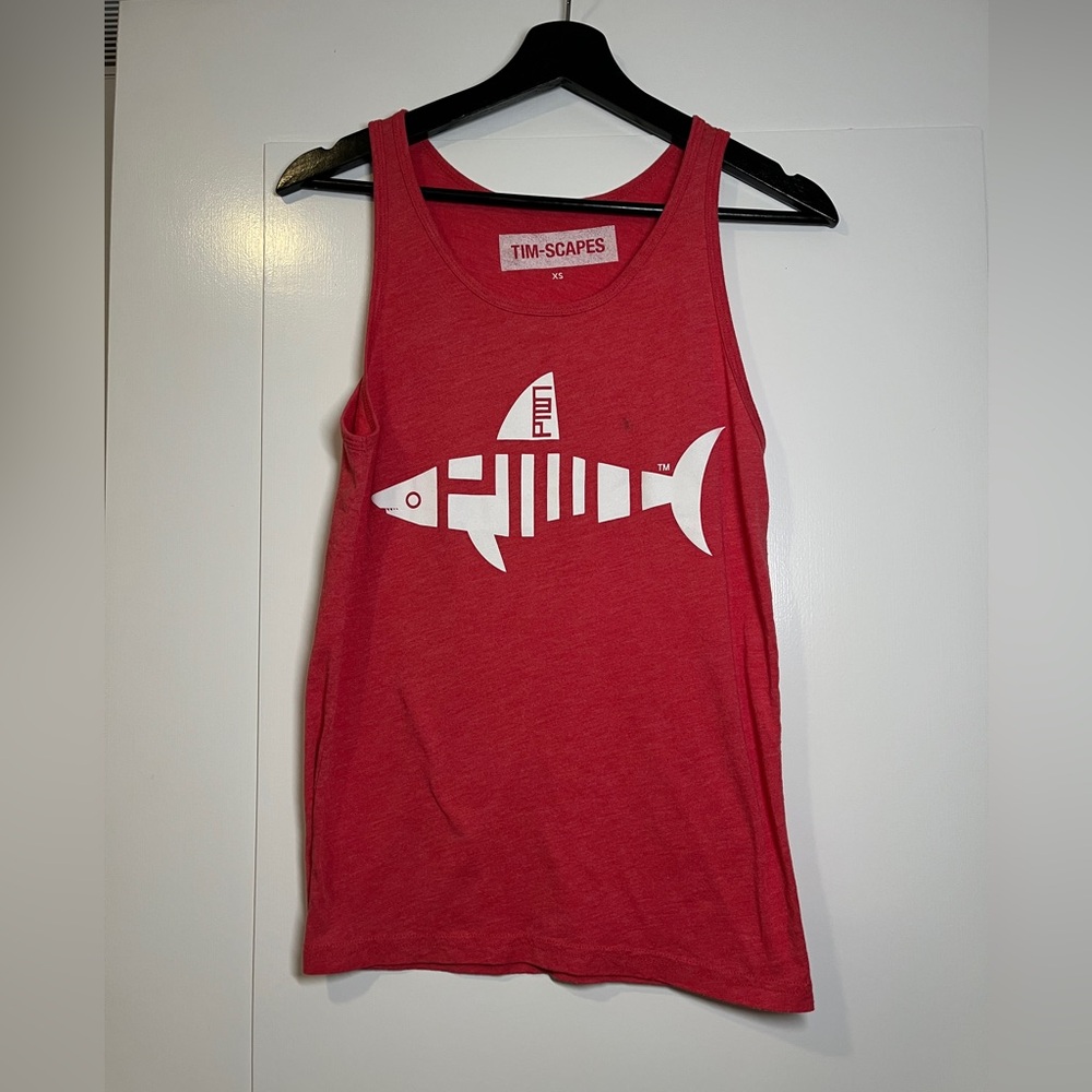 Red Fish Graphic Camisole